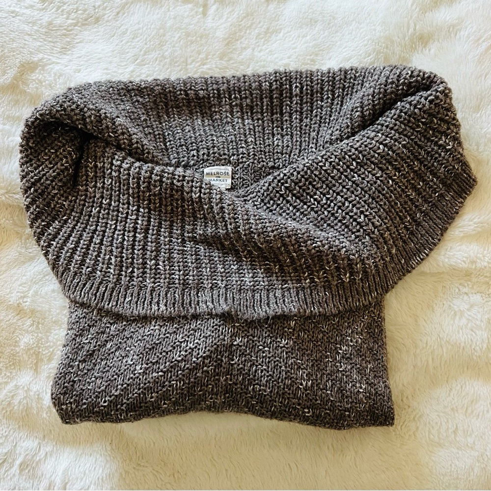 Melrose And Market Cowl Neck Sweater.
